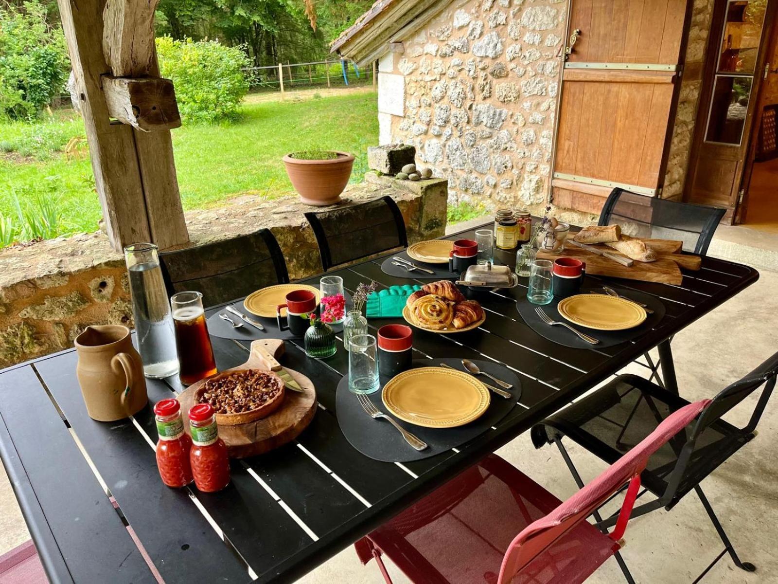 Le Mas Brantôme Exteriör bild